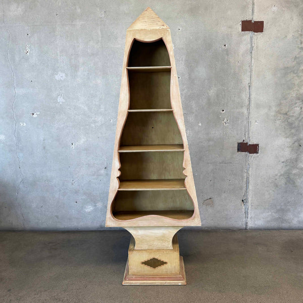 1930's Pyramid Curiosity Cabinet w/Hidden Door