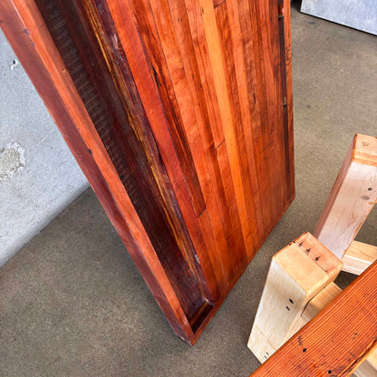 Early 20th Century Christienson Mahogany Work Bench