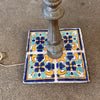 California Tile 1920's Bridge Lamp Mica Shade