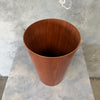 Mid Century Teak Waste Basket