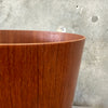 Mid Century Teak Waste Basket