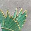 Vintage Carved Wood Crane Hand Painted