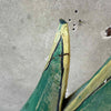 Vintage Carved Wood Crane Hand Painted