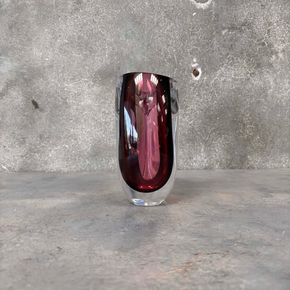 Vintage Kosta Boda Crystal Vase