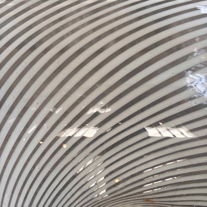 White Stripe Bowl