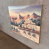 Vintage Southwestern Landscape Painting w/ Heavy Impasto - Signed Richmond