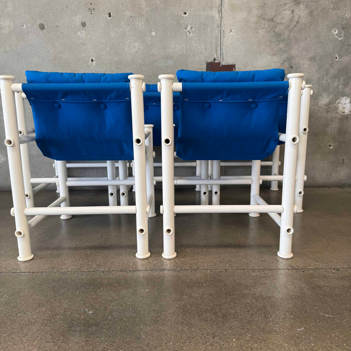 Set of Five Jerry Johnson Outdoor "Idyllwild" Sling Lounge Chairs