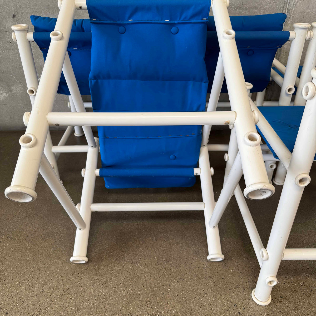 Set of Five Jerry Johnson Outdoor "Idyllwild" Sling Lounge Chairs