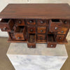 Vintage Wood Apothecary Cabinet