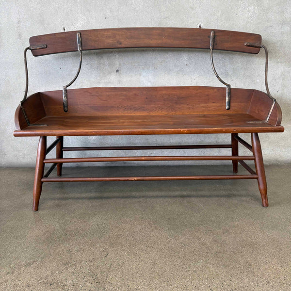 Old Wood Bench - Made in the Style of an Old Buck Board