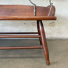 Old Wood Bench - Made in the Style of an Old Buck Board