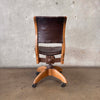 1930's Rolling/Reclining Desk Chair