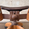 1930's Rolling/Reclining Desk Chair