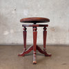 Victorian Stool w/Adjustable Seat