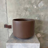 Medium Gainey Planter in Brown Glaze