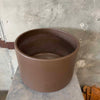 Medium Gainey Planter in Brown Glaze