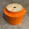 Mid Century Gainey Ceramic Orange Speckled Planter/Pot