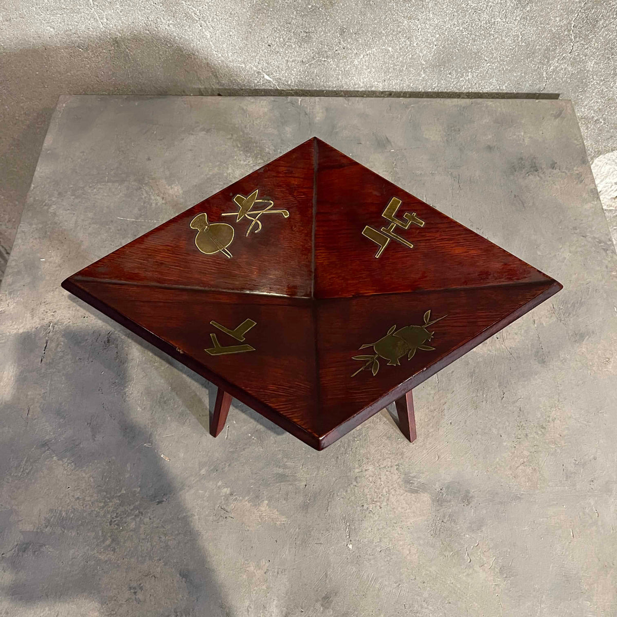Mid Century Modern Wood Catch All Bowl