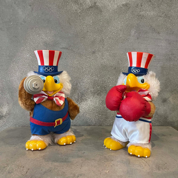 1984 L.A. Olympics Sam The Eagle Dolls