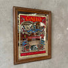 Gallo Vermouth Wood Framed Mirror