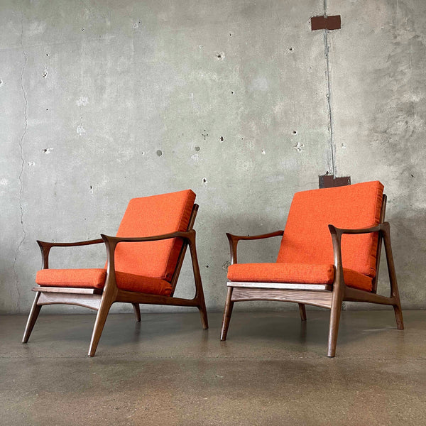 Modern Wood Framed Chairs