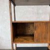 Mid Century Two Bay Shelving Unit
