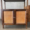 Mid Century Two Bay Shelving Unit