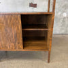 Mid Century Two Bay Shelving Unit
