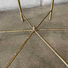 Pair of Mastercraft Brass Hexagon Tables