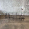 Modernist Welded Steel Console Table By Noir