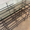 Modernist Welded Steel Console Table By Noir