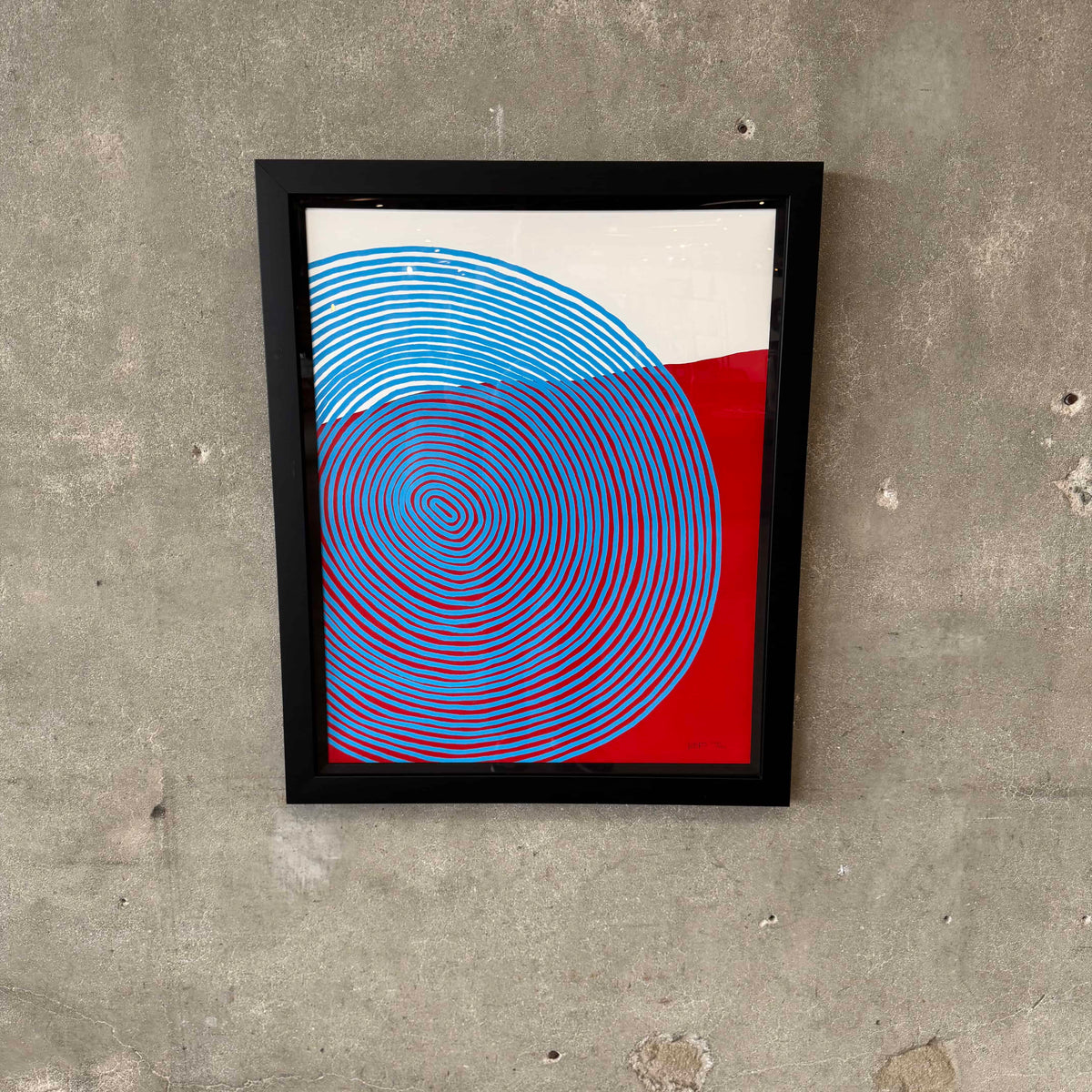 Kef Signed Screen Print On Cotton Paper #112 of 150