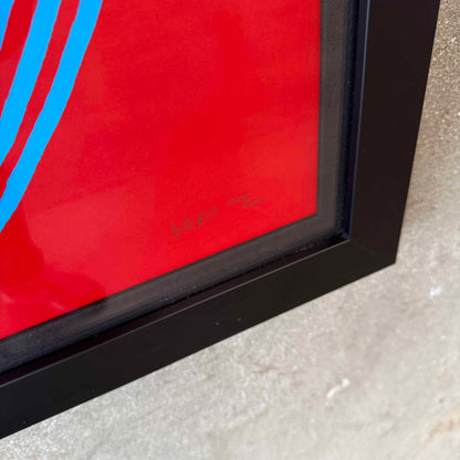 Kef Signed Screen Print On Cotton Paper #112 of 150