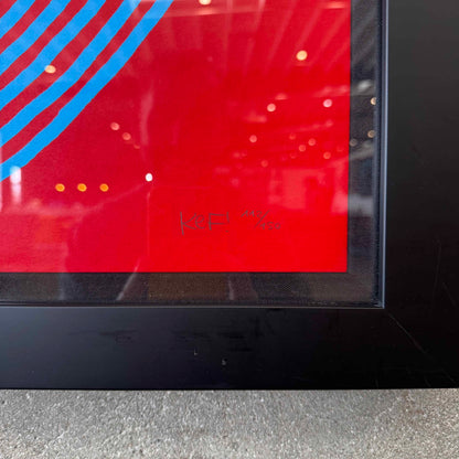 Kef Signed Screen Print On Cotton Paper #112 of 150