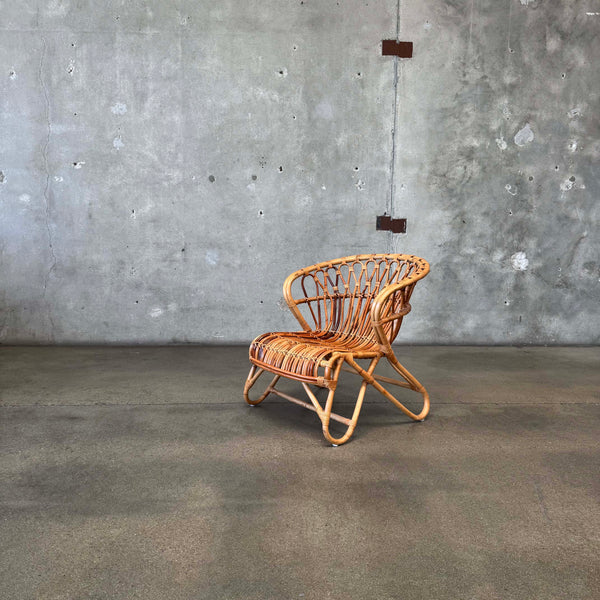 Rattan Lounge Chair #1