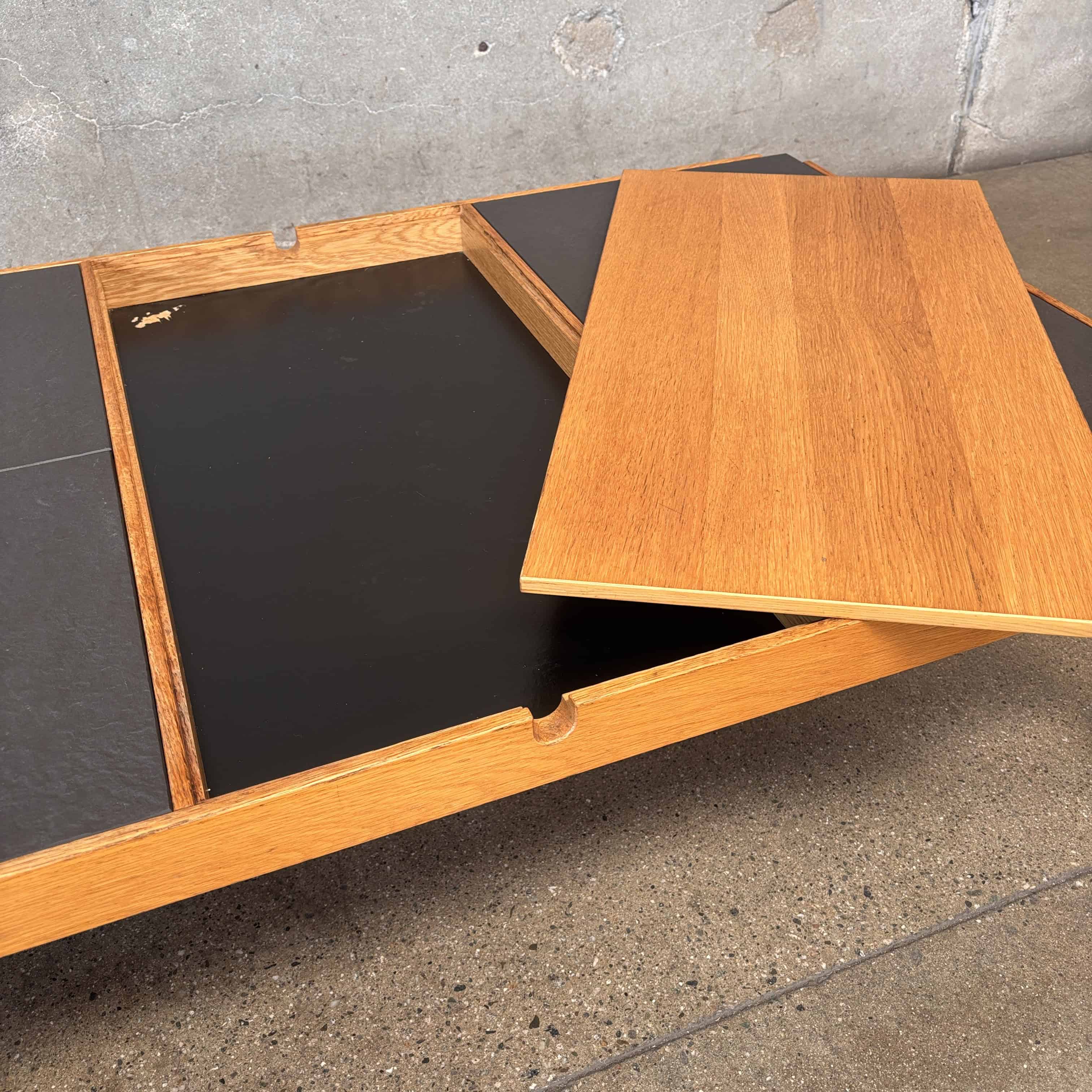 Vintage Late 90's Ikea Oak & Slate 