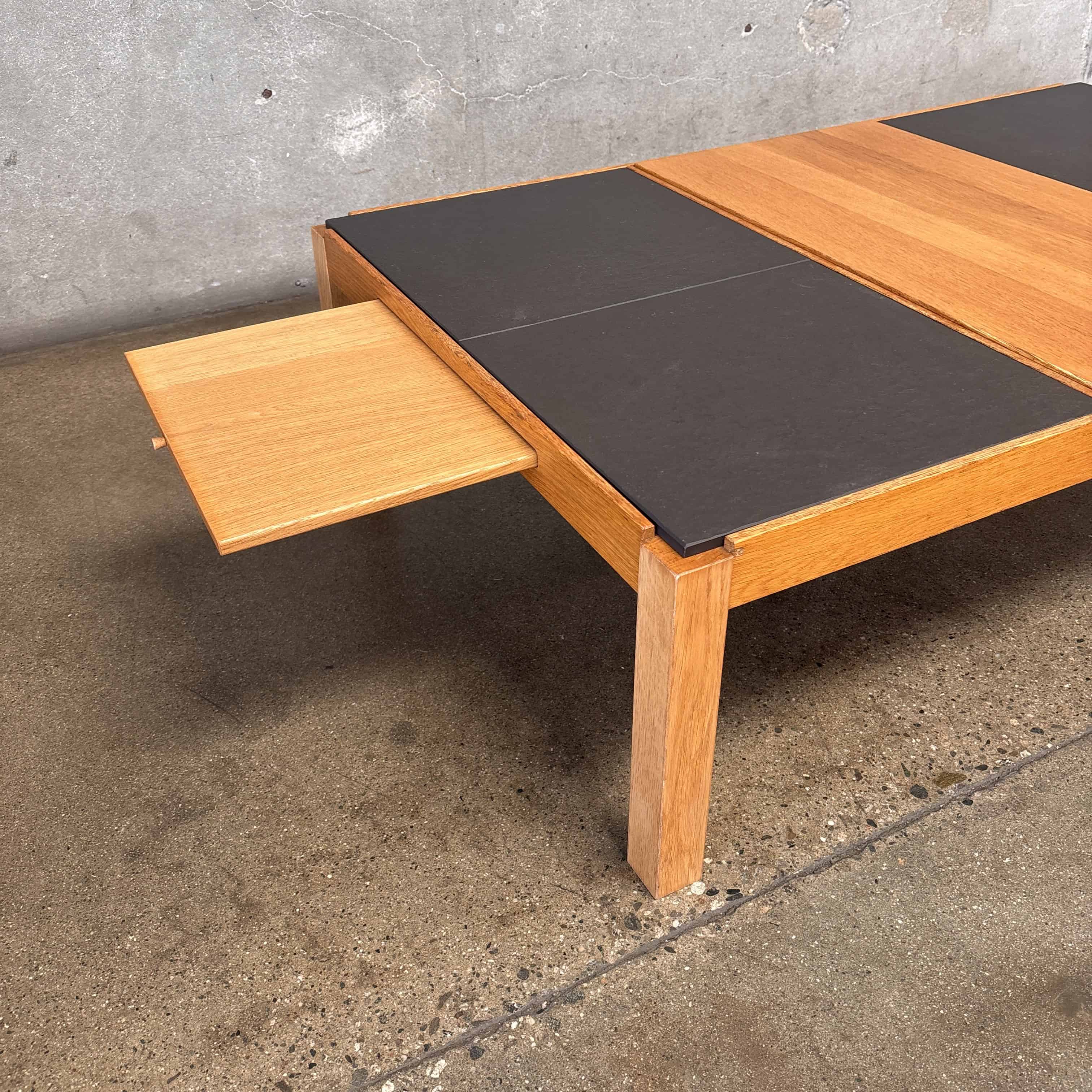 Vintage Late 90's Ikea Oak & Slate 