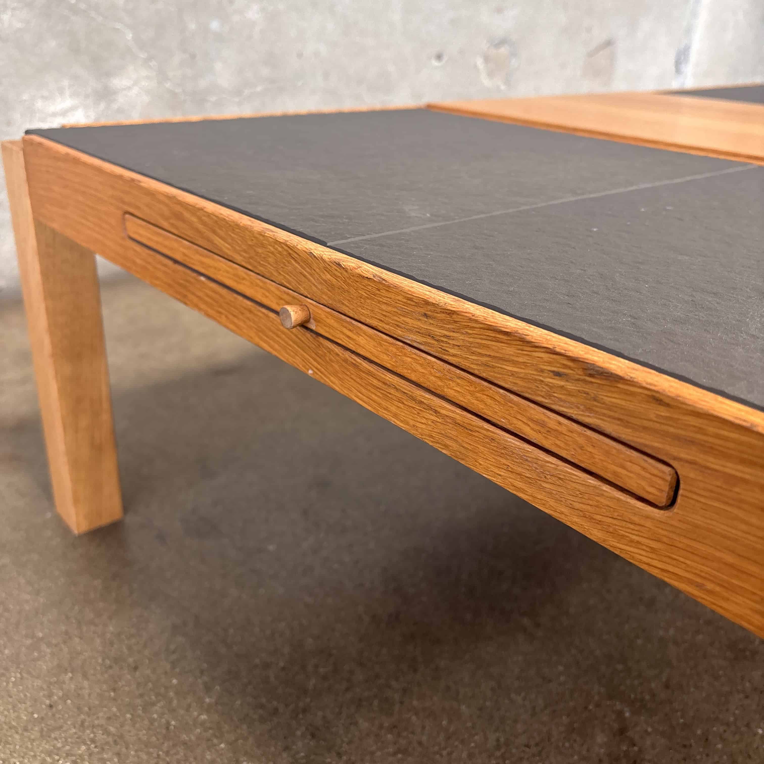 Vintage Late 90's Ikea Oak & Slate 