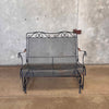 Vintage Woodard Outdoor Metal Two-Seat Glider