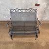 Vintage Woodard Outdoor Metal Two-Seat Glider