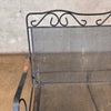 Vintage Woodard Outdoor Metal Two-Seat Glider