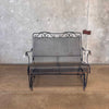 Vintage Woodard Outdoor Metal Two-Seat Glider
