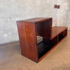 Mid Century Modern Vintage Walnut Modular Case