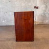 Mid Century Modern Vintage Walnut Modular Case