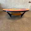 1980's Benjamin Le Memphis Coffee Table With Lower Shelf - Signed By Artist