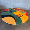 1980's Benjamin Le Memphis Coffee Table With Lower Shelf - Signed By Artist