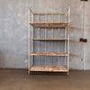 Vintage Metal Shelving Rack