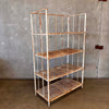 Vintage Metal Shelving Rack