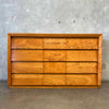 Vintage Mid Century Modern 13 Drawer Dresser