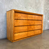 Vintage Mid Century Modern 13 Drawer Dresser
